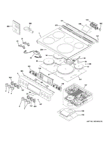 Control Panel & Cooktop parts for Ge Range CHS985SEL2SS from AppliancePartsPros.com