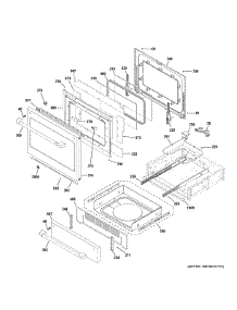 Door & Drawer Parts parts for Ge Range CHS985SEL2SS from AppliancePartsPros.com