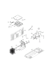 Mechanical Parts parts for Kenmore Refrigerator 795.51822410 (79551822410, 795 51822410) from AppliancePartsPros.com