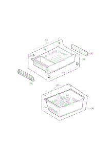 Freezer Parts parts for Kenmore Refrigerator 795.73139410 (79573139410, 795 73139410) from AppliancePartsPros.com