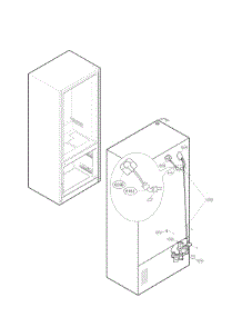 Value And Water Tube Parts parts for Kenmore Refrigerator 795.73132410 (79573132410, 795 73132410) from AppliancePartsPros.com