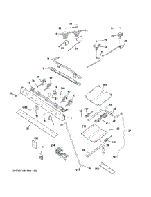 Gas & Burner Parts parts for Ge Range JGB450DEK2WW from AppliancePartsPros.com