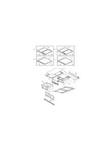 Refrigerator Parts parts for Kenmore Refrigerator 795.72483410 (79572483410, 795 72483410) from AppliancePartsPros.com