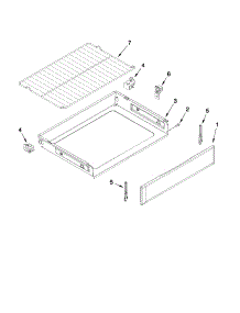 Drawer And Rack Parts parts for Kenmore Vacuum 61572 from AppliancePartsPros.com
