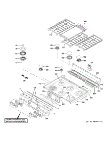 Control Panel & Cooktop parts for Ge Range C2S900P3M1D1 from AppliancePartsPros.com