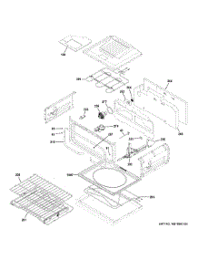 Upper Oven parts for Ge Range CES750P4M1W2 from AppliancePartsPros.com