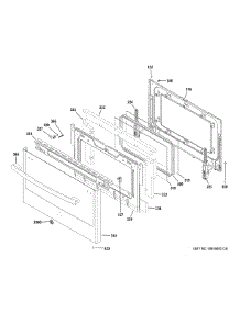 Lower Door parts for Ge Range PGS960SEL2SS from AppliancePartsPros.com