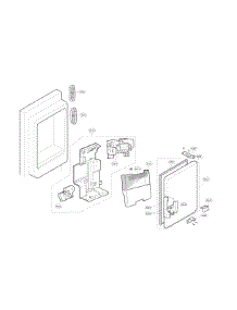 Ice Maker Parts parts for Kenmore Refrigerator 795.72093312 (79572093312, 795 72093312) from AppliancePartsPros.com