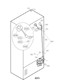 Valve And Water Parts parts for Kenmore Refrigerator 795.72093312 (79572093312, 795 72093312) from AppliancePartsPros.com