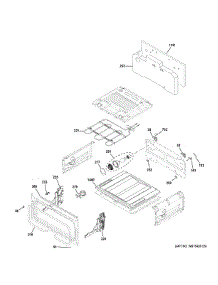 Upper Oven parts for Ge Range CGB550P3M1D1 from AppliancePartsPros.com