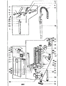 Filter Bag Housing And Handle parts for Kenmore Vacuum 119.31012790 (11931012790, 119 31012790) from AppliancePartsPros.com