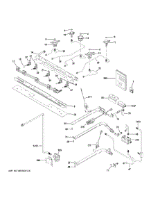 Gas & Burner Parts parts for Ge Range CGB550P3M1D1 from AppliancePartsPros.com