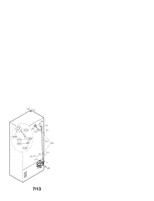 Valve And Water Tube Parts parts for Kenmore Refrigerator 795.72372310 (79572372310, 795 72372310) from AppliancePartsPros.com