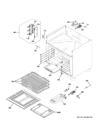 Oven Cavity Parts parts for Ge Range CGY366P2M1S1 from AppliancePartsPros.com