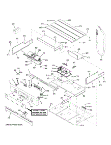 Control Panel parts for Ge Range CTS90FP4M1W2 from AppliancePartsPros.com