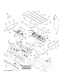 Control Panel parts for Ge Range CTD90FP4M1W2 from AppliancePartsPros.com