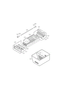 Freezer Parts parts for Kenmore Refrigerator 795.78503802 (79578503802, 795 78503802) from AppliancePartsPros.com