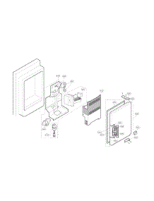 Ice Maker And Ice Bank Parts parts for Kenmore Refrigerator 795.78503802 (79578503802, 795 78503802) from AppliancePartsPros.com