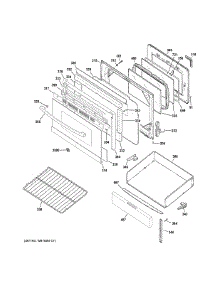 Door & Drawer Parts parts for Ge Range JB480SM1SS from AppliancePartsPros.com