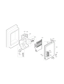 Ice Maker & Ice Bank Part parts for Kenmore Refrigerator 795.79754904 (79579754904, 795 79754904) from AppliancePartsPros.com