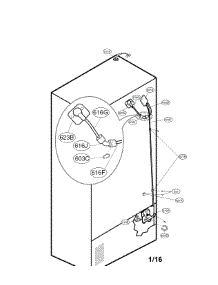 Valve & Water Tube Parts parts for Kenmore Refrigerator 795.79754904 (79579754904, 795 79754904) from AppliancePartsPros.com