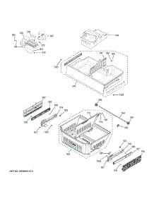 Freezer Shelves parts for Ge Refrigerator GNE29GMKCES from AppliancePartsPros.com