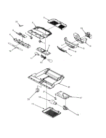 Controls parts for Kenmore Refrigerator 596.76589500 (59676589500, 596 76589500) from AppliancePartsPros.com