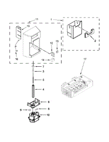 Motor And Icemaker Parts parts for Kenmore Refrigerator 106.51779511 (10651779511, 106 51779511) from AppliancePartsPros.com