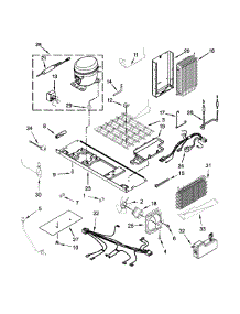 Unit Parts parts for Kenmore Refrigerator 106.51779511 (10651779511, 106 51779511) from AppliancePartsPros.com