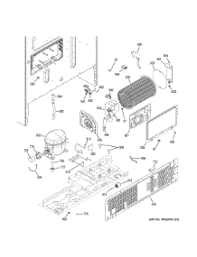Machine Compartment parts for Ge Refrigerator GFE26GSKDSS from AppliancePartsPros.com