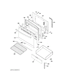 Door & Drawer Parts parts for Ge Range JBS360RM1SS from AppliancePartsPros.com