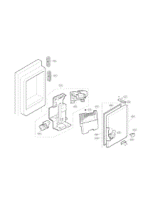 Ice Maker Parts parts for Kenmore Refrigerator 795.72372312 (79572372312, 795 72372312) from AppliancePartsPros.com
