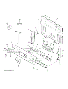 Control Panel parts for Ge Range JBS60DK5BB from AppliancePartsPros.com