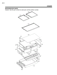 Refrigerator Parts parts for Kenmore Refrigerator 795.79029312 (79579029312, 795 79029312) from AppliancePartsPros.com