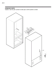 Ice Maker Parts parts for Kenmore Refrigerator 795.79022312 (79579022312, 795 79022312) from AppliancePartsPros.com