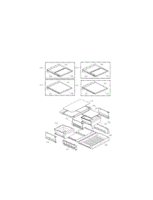Refrigerator Parts parts for Kenmore Refrigerator 795.74024411 (79574024411, 795 74024411) from AppliancePartsPros.com
