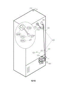 Valve And Water Parts parts for Kenmore Refrigerator 795.74042411 (79574042411, 795 74042411) from AppliancePartsPros.com