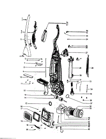 Handle parts for Kenmore Vacuum 39259 from AppliancePartsPros.com