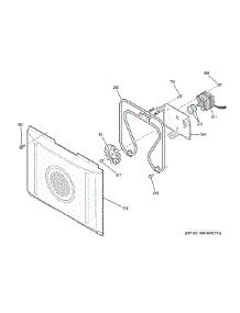 Convection Fan parts for Ge Range PHB920FJ5DS from AppliancePartsPros.com