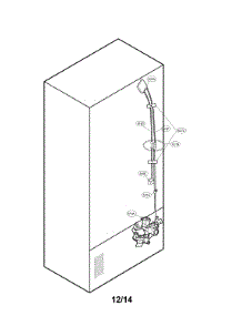 Valve And Water Parts parts for Kenmore Refrigerator 795.74019410 (79574019410, 795 74019410) from AppliancePartsPros.com
