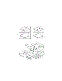 Refrigerator Parts parts for Kenmore Refrigerator 795.74013410 (79574013410, 795 74013410) from AppliancePartsPros.com