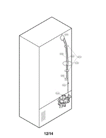 Valve And Water Parts parts for Kenmore Refrigerator 795.74013410 (79574013410, 795 74013410) from AppliancePartsPros.com
