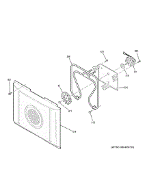 Convection Fan parts for Ge Range PB930SL2SS from AppliancePartsPros.com