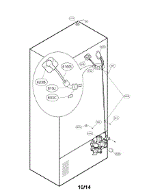 Value And Water Tube Parts parts for Kenmore Refrigerator 795.74033410 (79574033410, 795 74033410) from AppliancePartsPros.com