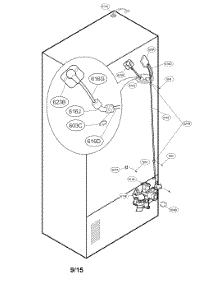 Valve And Water Parts parts for Kenmore Refrigerator 795.72059115 (79572059115, 795 72059115) from AppliancePartsPros.com