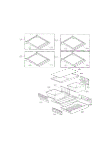 Refrigerator Parts parts for Kenmore Refrigerator 795.71039011 (79571039011, 795 71039011) from AppliancePartsPros.com