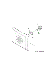 Convection Fan parts for Ge Range JCB865SJ5SS from AppliancePartsPros.com