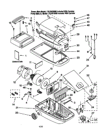 Vacuum Cleaner parts for Kenmore Vacuum 116.29429990 (11629429990, 116 29429990) from AppliancePartsPros.com