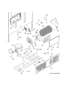 Machine Compartment parts for Ge Refrigerator DFE28JSKESS from AppliancePartsPros.com