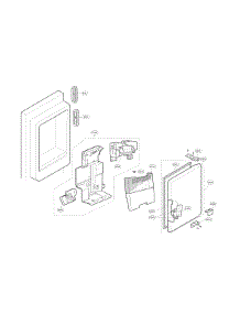 Ice Maker And Ice Bank Parts parts for Kenmore Refrigerator 795.72182315 (79572182315, 795 72182315) from AppliancePartsPros.com
